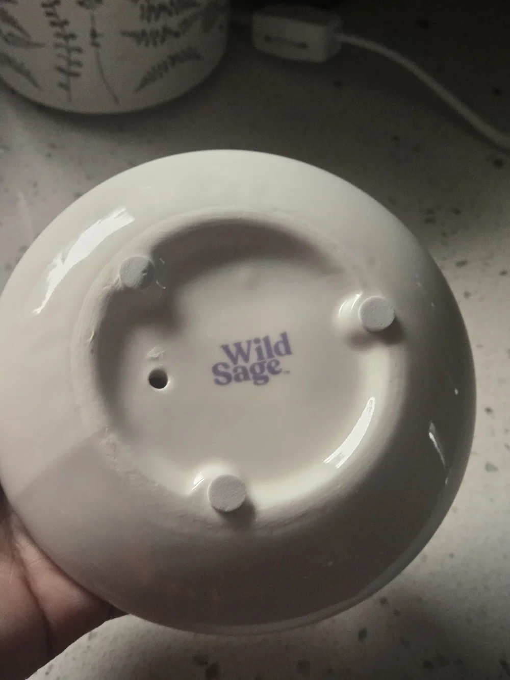 White Ceramic Cat Jewelry Dish